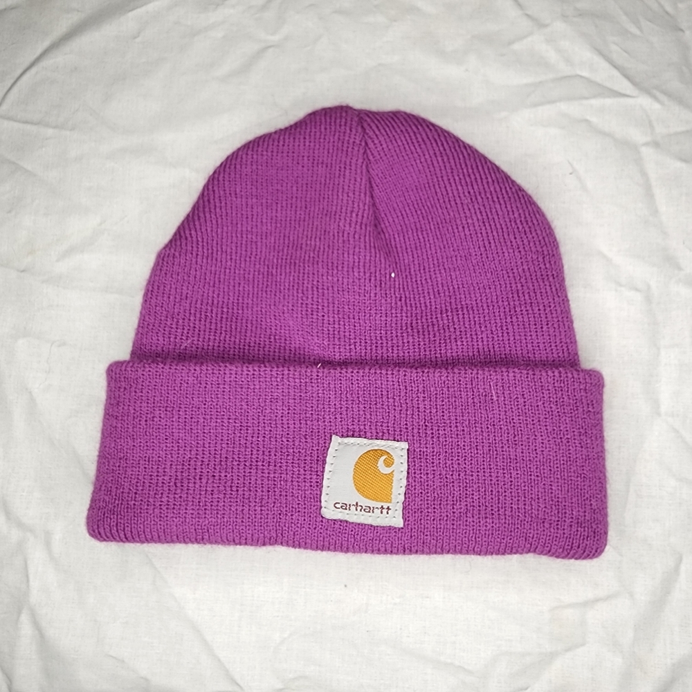 Purple Carhartt Beanie